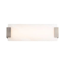 Load image into Gallery viewer, Brushed Nickel Quarry 1 - Light Dimmable LED Vanity Light
