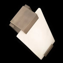 Load image into Gallery viewer, Brushed Nickel Quarry 1 - Light Dimmable LED Vanity Light
