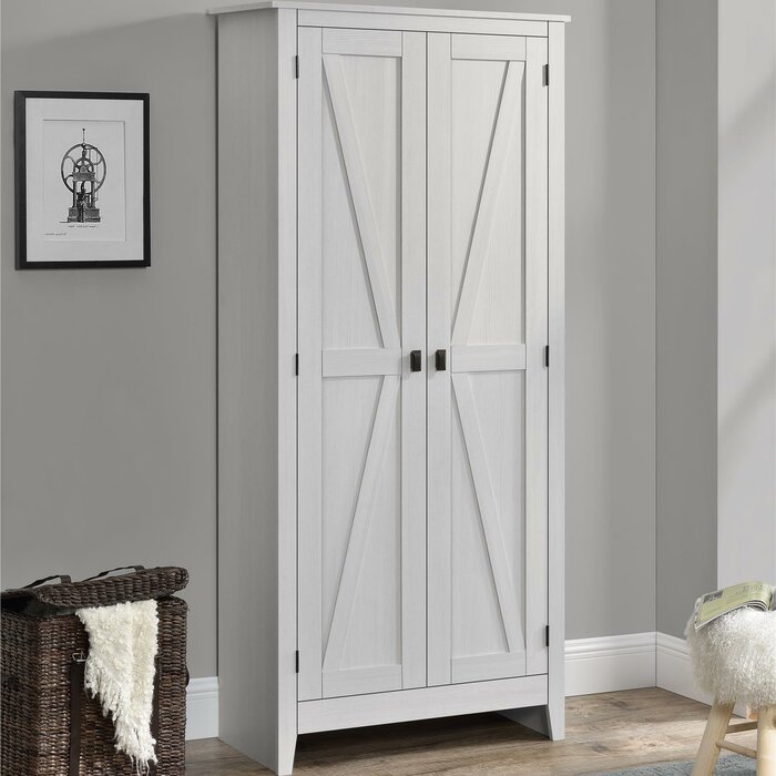 Quast 31.5'' Wide 4 Shelf Storage Cabinet