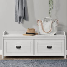 Load image into Gallery viewer, Sandy Pine Quast Drawers Storage Bench
