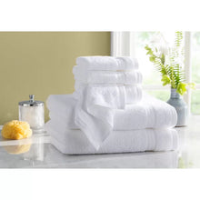 Load image into Gallery viewer, Quick Dry 6 Piece 100% Cotton Towel Set
