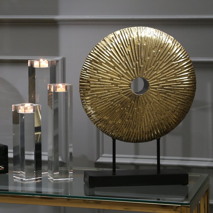Gold Decorative Table Top Piece #9530