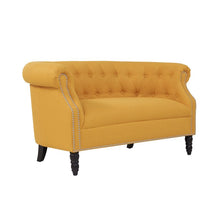 Load image into Gallery viewer, Quinones 54&#39;&#39; Wide Rolled Arm Chesterfield Loveseat AP697
