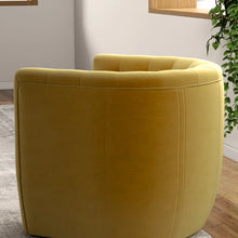 Load image into Gallery viewer, Quinton 33&#39;&#39; Wide Tufted Velvet Swivel Lounge Chair
