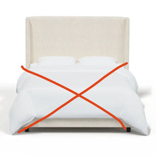 Load image into Gallery viewer, Tilly Upholstered Low Profile Standard Bed king
