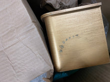 Load image into Gallery viewer, Lacktorp Modern Wall Shelf (Set of 2) - 5.5&quot;H x 34&quot;W x 5.5&quot;D - Gold
