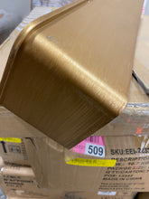 Load image into Gallery viewer, Lacktorp Modern Wall Shelf (Set of 2) - 5.5&quot;H x 34&quot;W x 5.5&quot;D - Gold
