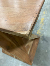 Load image into Gallery viewer, Rivera 24&#39;&#39; Tall Solid Wood Abstract End Table
