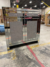 Load image into Gallery viewer, Dreavyn Luxury Mirrored Accent Cabinet

