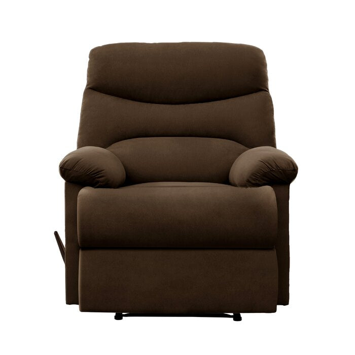 Rabon Dark Brown Manual Wall Hugger Recliner (SB1579)