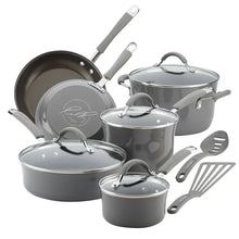 Load image into Gallery viewer, Rachael Ray 12-Piece Cucina Nonstick Pots And Pans Cookware Set
