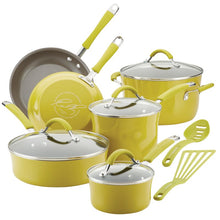 Load image into Gallery viewer, Rachael Ray 12-Piece Cucina Nonstick Pots And Pans Cookware Set
