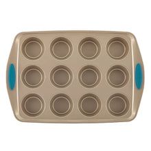 Load image into Gallery viewer, Rachael Ray 12 Cup Non-Stick Cucina Muffin Pan (Set of 2)
