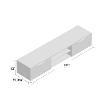 Load image into Gallery viewer, Off White Rafael TV Stand for TVs up to 45" (SB1273)
