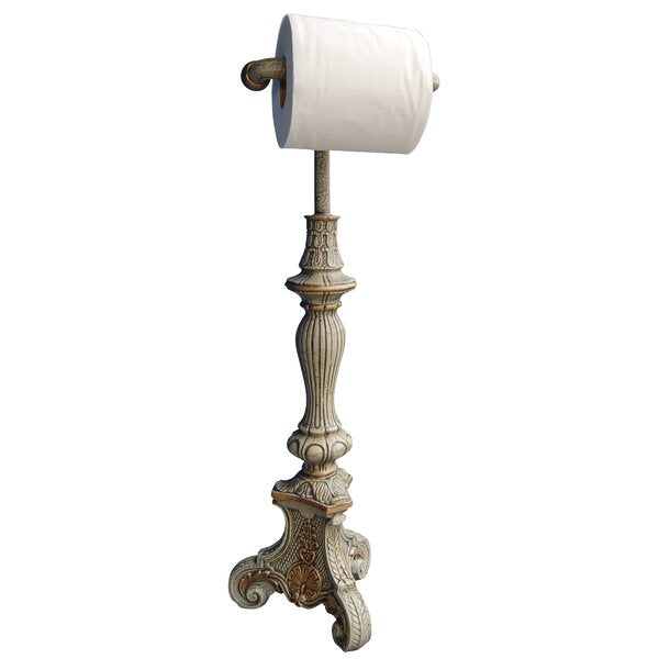 21.5'' H x 7.5'' W x 7.5'' D Raghnaid Freestanding Classic Toilet Paper Holder