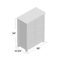 Load image into Gallery viewer, Raglen 26&quot; W x 34&quot; H Bathroom Cabinet 4802RR
