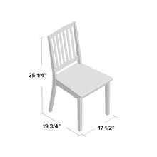 Load image into Gallery viewer, Raine Slat Back Side Chair (Set of 4) 7313
