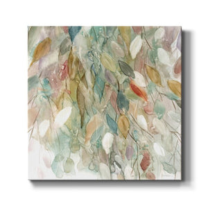 Rainy Cascade - Wrapped Canvas Print, 40" H x 40" W x 1.5" D