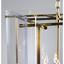Load image into Gallery viewer, Gold Rameriz 8 - Light Lantern Square Chandelier

