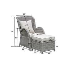 Load image into Gallery viewer, Rametta Patio Chair with Cushions
