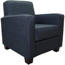 Load image into Gallery viewer, Ramsay Armchair, Upholstery Color: Navy, #6245
