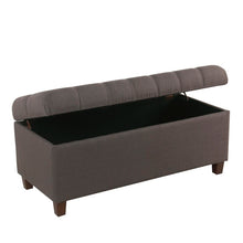 Load image into Gallery viewer, Ranshaw Upholstered Flip Top Storage Bench 3747RR
