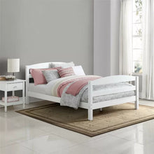 Load image into Gallery viewer, Rayner Full Solid Wood Platform Bed by Harriet Bee
