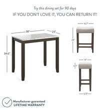 Load image into Gallery viewer, Rea 2 - Person Counter Height Dining Set
