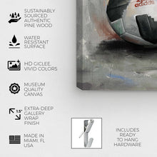 Load image into Gallery viewer, 12&quot; H x 12&quot; W x 1.5&quot; D Ready For Soccer - Painting on Canvas 3050AH
