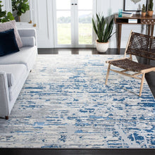 Load image into Gallery viewer, Rectangle 3&#39; X 5&#39; Muro Ivory/Blue Area Rug 6185RR
