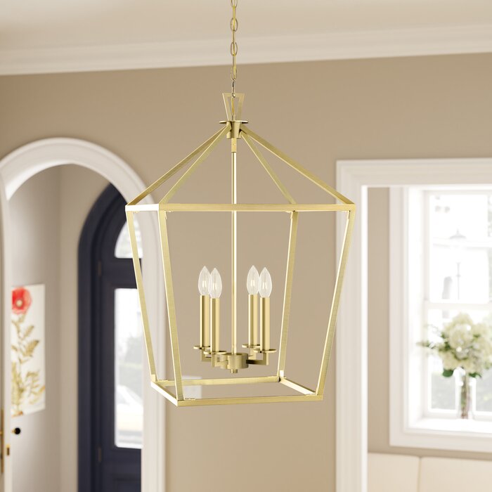 Israel 4 - Light Lantern Square / Rectangle Chandelier #2174HW