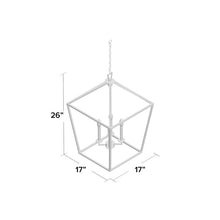 Load image into Gallery viewer, Israel 4 - Light Lantern Square / Rectangle Chandelier #2174HW

