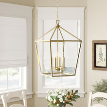 Load image into Gallery viewer, Israel 4 - Light Lantern Square / Rectangle Chandelier #2174HW
