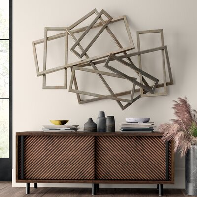 Rectangles Iron Wall Décor 514CDR