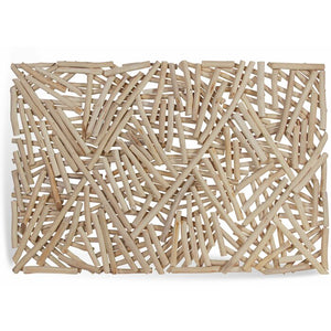 Natural Rectangular Branch Wall Décor #9568