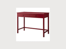 Load image into Gallery viewer, Windham Wood Writing Desk with Drawers - Threshold, Color: Red, #6292
