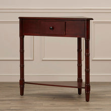 Load image into Gallery viewer, Regan Solid Wood 3 Legs End Table with Storage 7004
