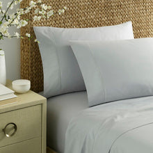 Load image into Gallery viewer, Regatta 400 Thread Count 100% Cotton Sateen Sheet Set, King
