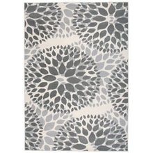 Load image into Gallery viewer, Regner Floral Machine Woven Area Rug in Gray, Rectangle 2&#39; x 3&#39;, (Set of 2)
