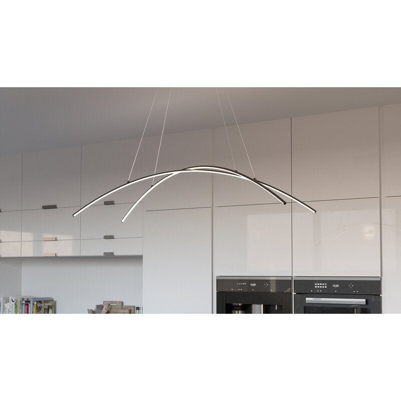 Earth Black Reisinger 2 - Light Unique Geometric LED Pendant MRM2047