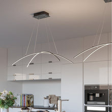 Load image into Gallery viewer, Earth Black Reisinger 2 - Light Unique Geometric LED Pendant MRM2047
