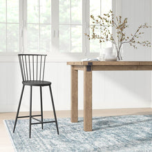 Load image into Gallery viewer, 26&quot; Bryce Counter Height Barstool Black
