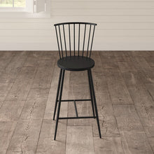 Load image into Gallery viewer, 26&quot; Bryce Counter Height Barstool Black
