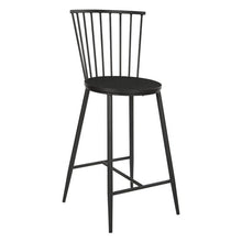 Load image into Gallery viewer, 26&quot; Bryce Counter Height Barstool Black
