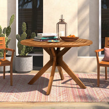 Load image into Gallery viewer, Renaud Teak Outdoor Dining Table
