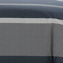 Load image into Gallery viewer, Rendon Blue/Grey Standard Cotton 200 TC Reversible Farmhouse / Country 2 Piece Comforter Set
