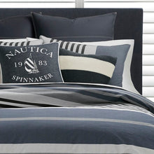 Load image into Gallery viewer, Rendon Blue/Grey Standard Cotton 200 TC Reversible Farmhouse / Country 2 Piece Comforter Set
