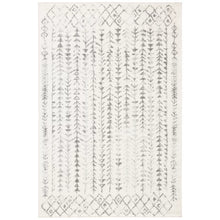 Load image into Gallery viewer, Rectangle 4&#39; x 6&#39; Renninger Power Loom Performance Ivory/Gray Rug
