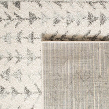 Load image into Gallery viewer, Rectangle 4&#39; x 6&#39; Renninger Power Loom Performance Ivory/Gray Rug
