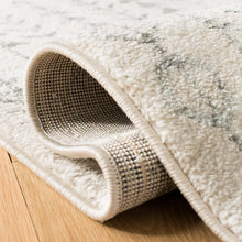 Load image into Gallery viewer, Rectangle 4&#39; x 6&#39; Renninger Power Loom Performance Ivory/Gray Rug
